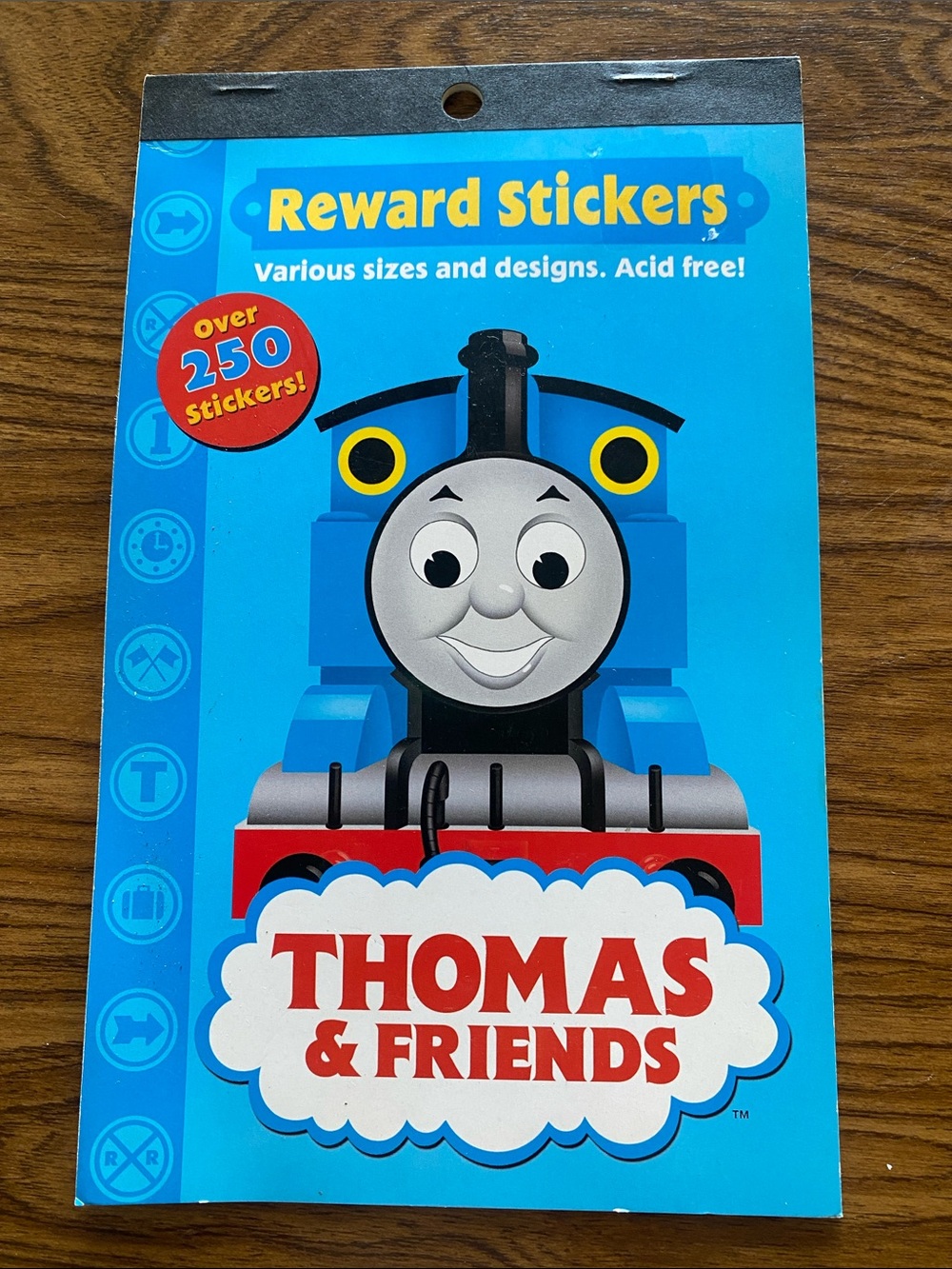 Thomas & Friends Bright Blue Reward Sticker Pack with Red Accents